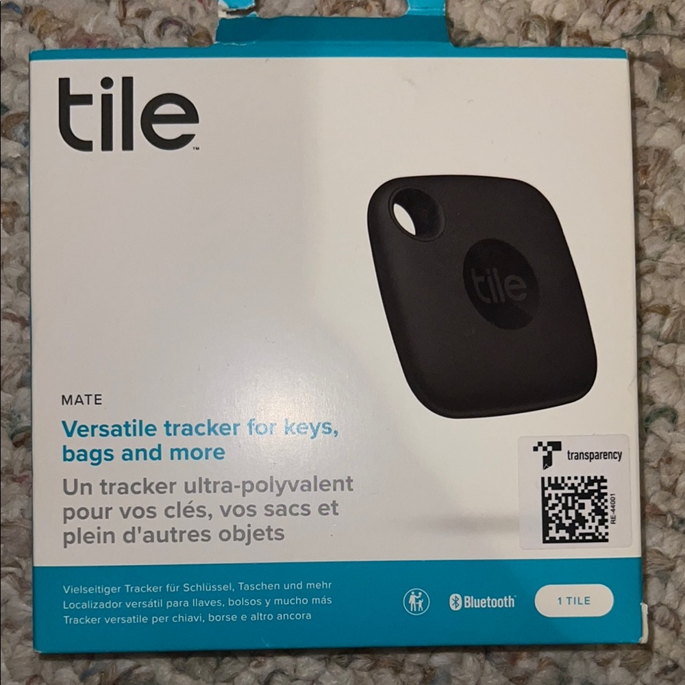 Tile Mate Bluetooth Tracker - Black